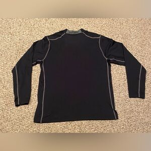 Nike Pro Combat Dri-Fit Hyperwarm Men’s Navy Long Sleeve Size XL